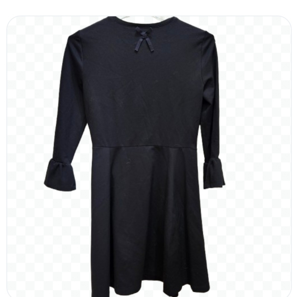 Kate Spade Broom Street Black Cocktail Evening Dress Sz Lg - Picture 2 of 7
